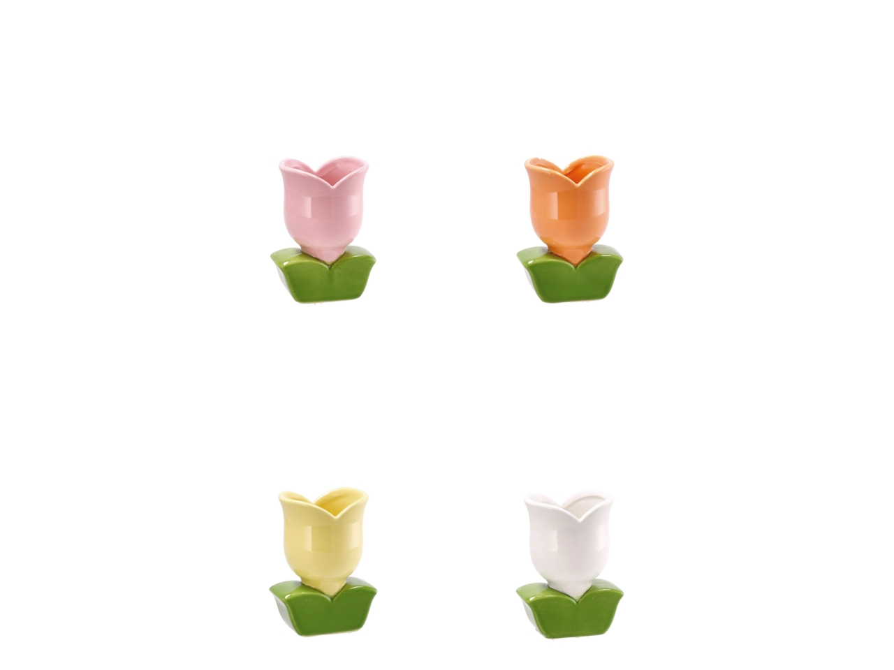 DOLOM LALE VASO TULIPANO 10X9XH13CM 4ASS. 119336