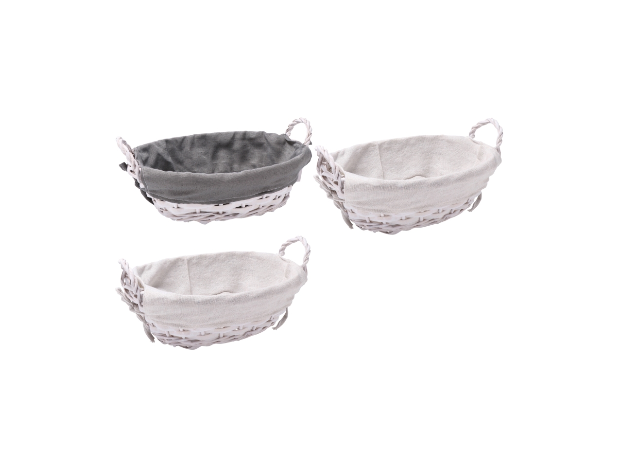 BEIRA CESTINO OVALE 33X23XH14CM 3ASS. 102721 BEIRA CESTINO OVALE 33X23XH14CM 3ASS. 102721