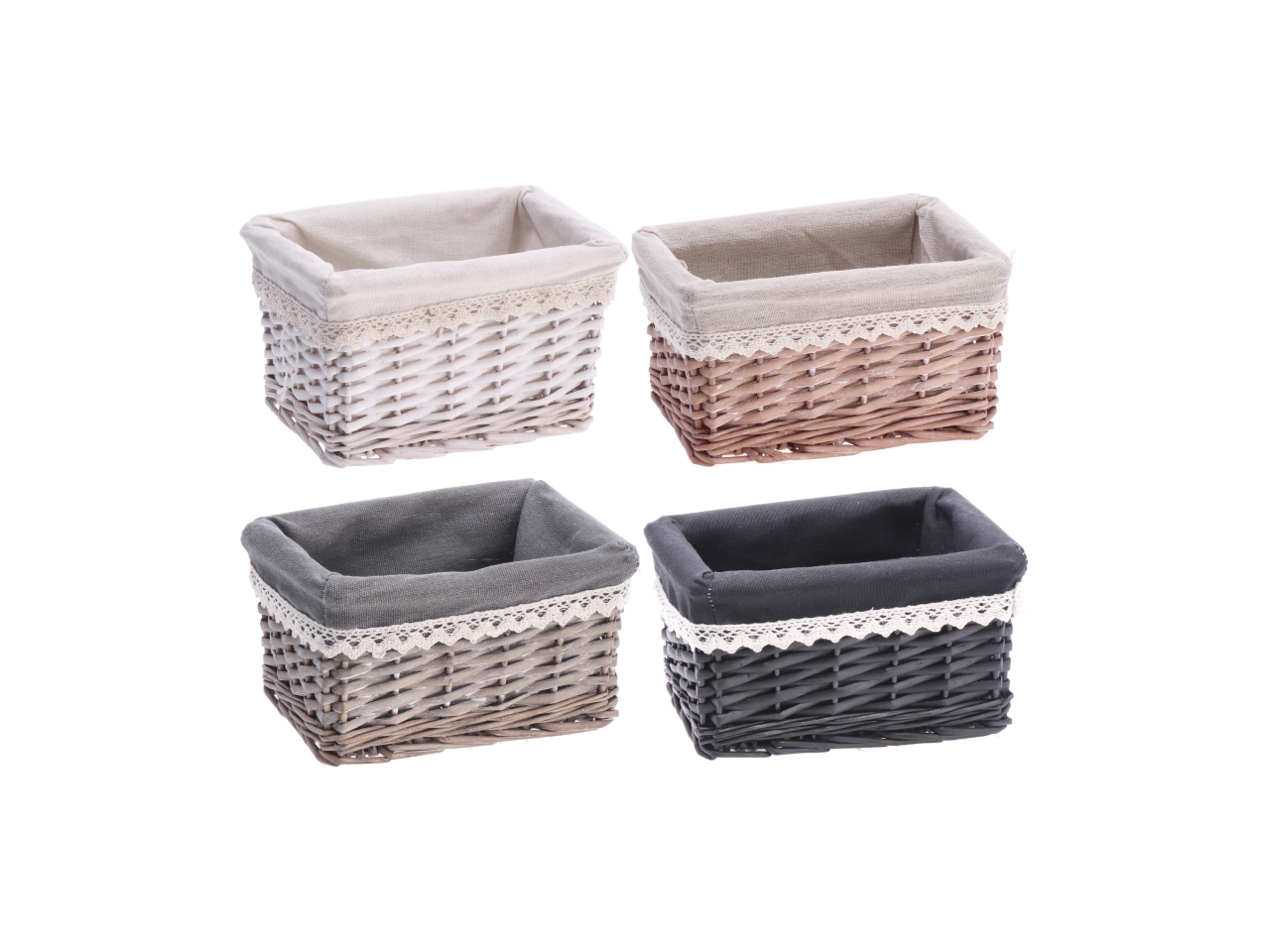 SHIWA CESTINO RETTANGOLARE 20X15XH11CM 4ASS.102793
