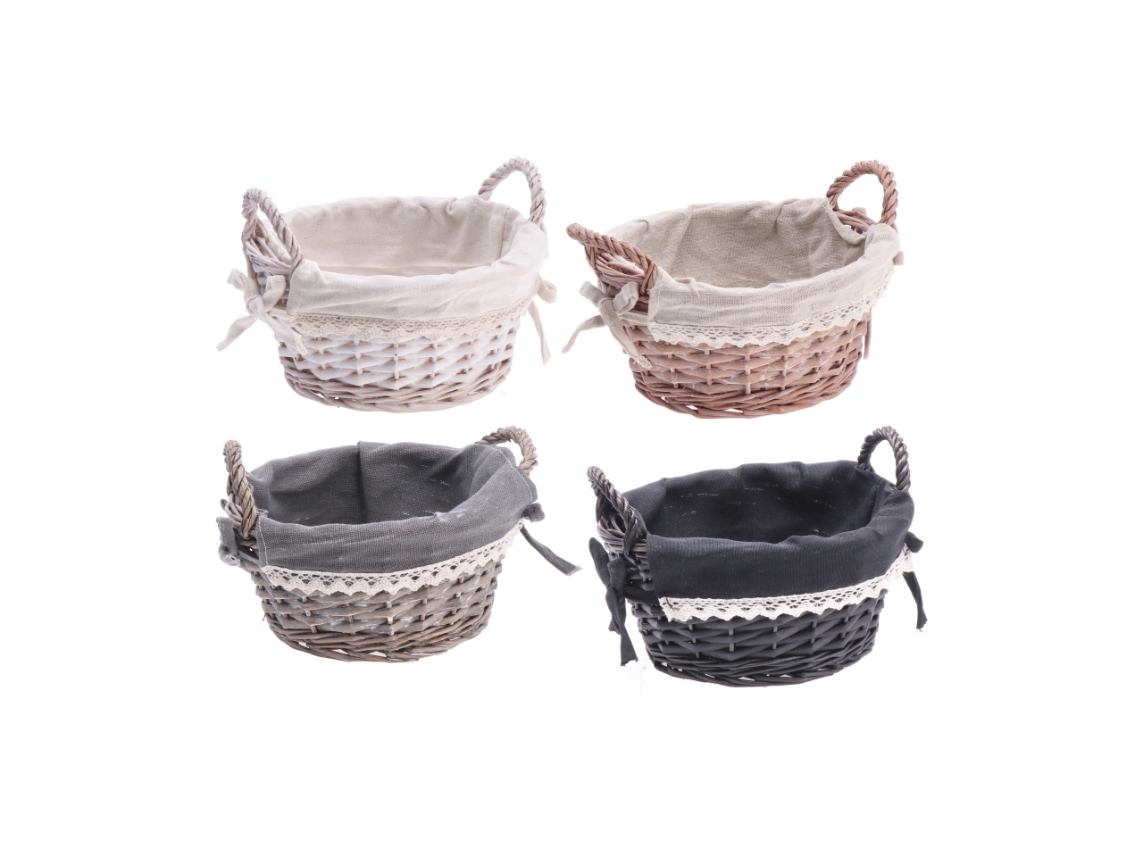 SHIWA CESTINO TONDO D.22XH.14CM 4ASS. 102794