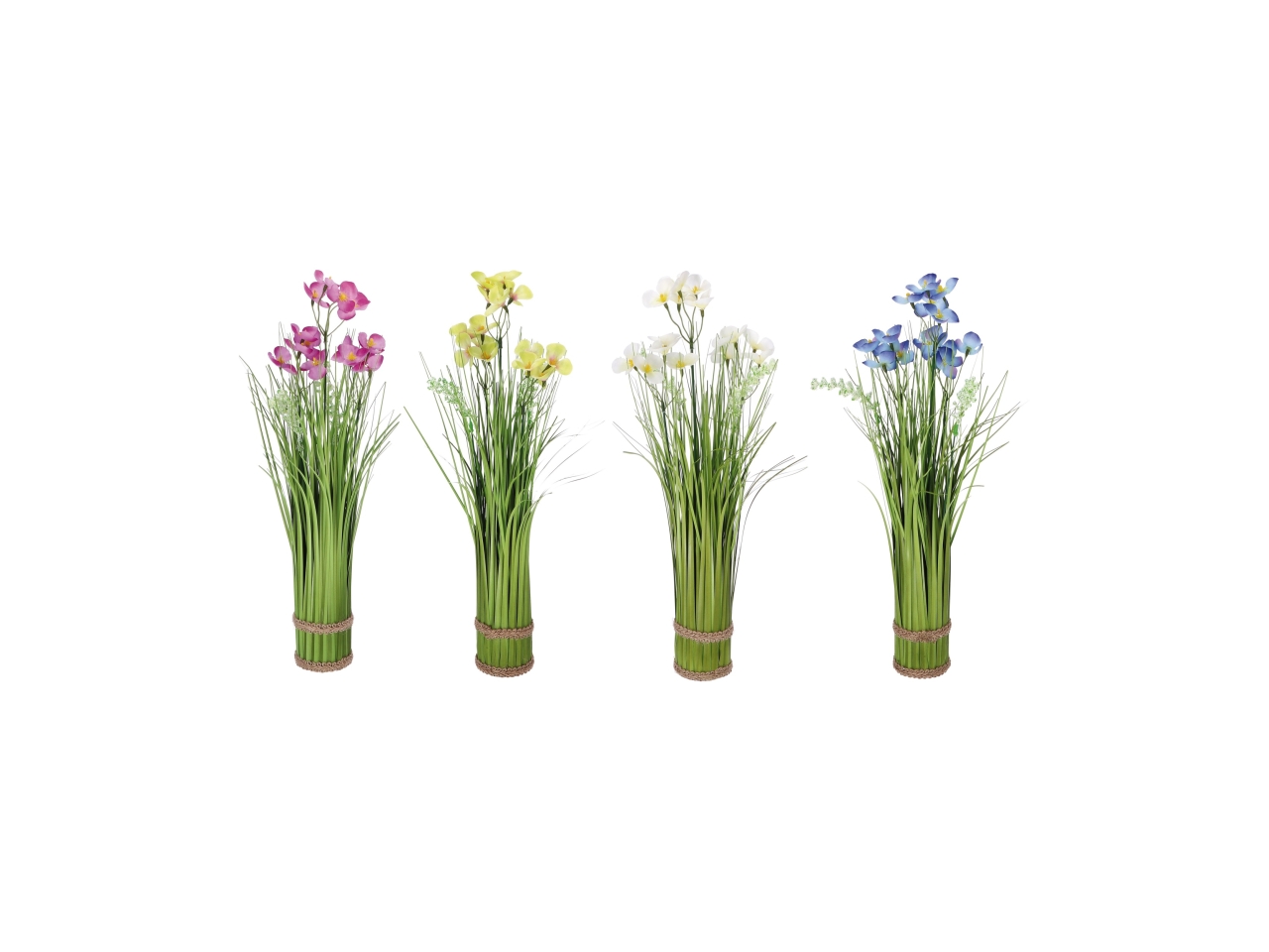 BOUQUET FLOREALE VIOLE D.6XH.45CM 4COL.ASS. 107246 BOUQUET FLOREALE VIOLE D.6XH.45CM 4COL.ASS. 107246