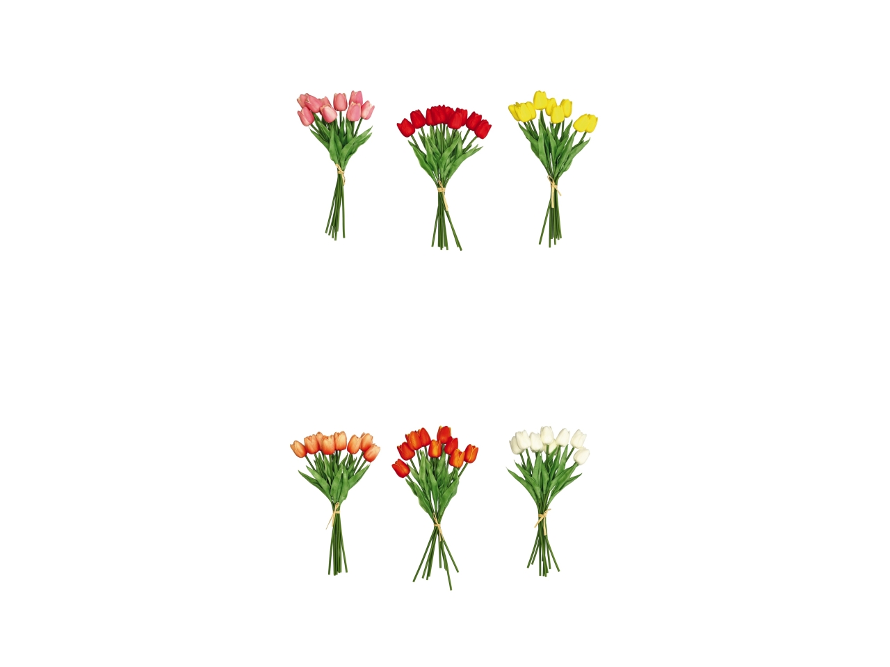 BOUQUET TULIPANI 36CM REAL TOUCHE COL. ASS. 112187