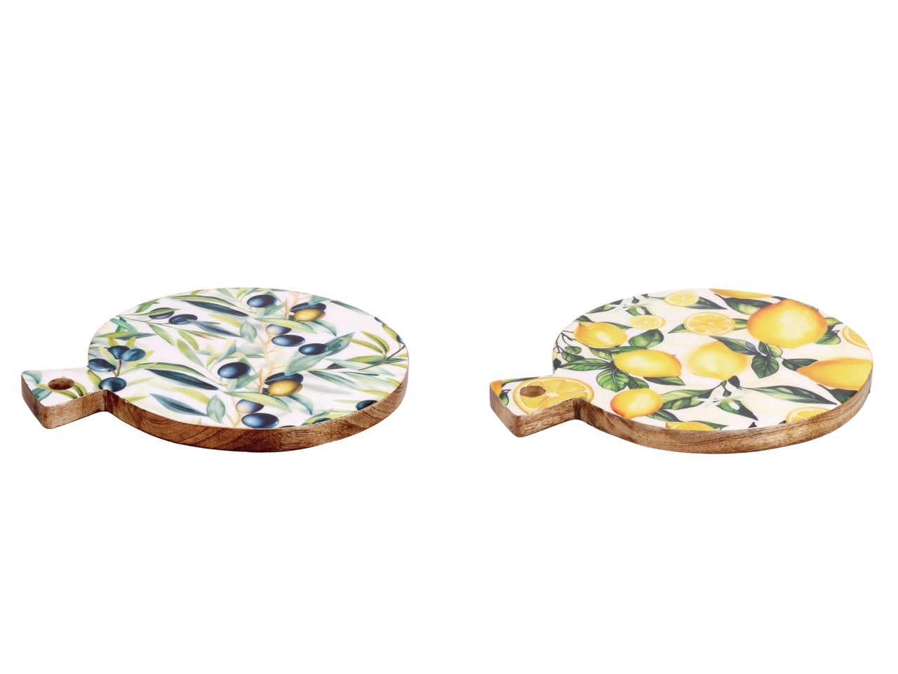 YARI VASSOIO 39X29XH3CM C/MANICO DECORI ASS.117686 YARI VASSOIO 39X29XH3CM C/MANICO DECORI ASS.117686