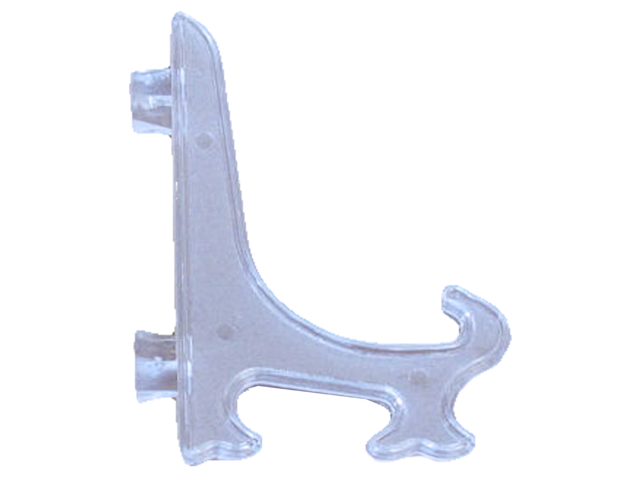 CAVALLETTO IN PLASTICA TRASPARENTE 25CM 0114118