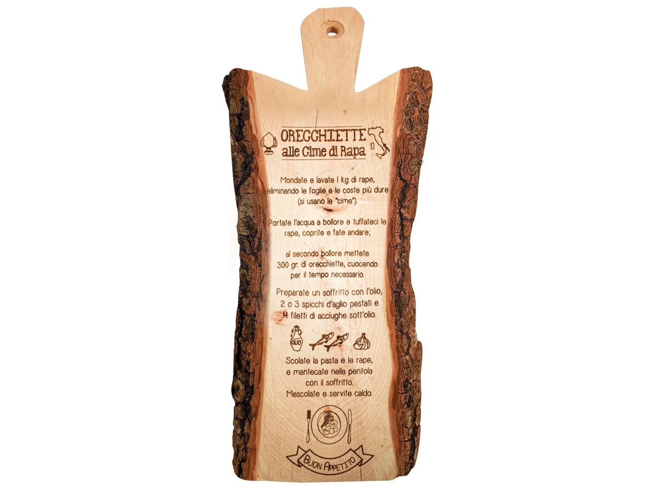 TAGLIERE IN LEGNO PICCOLO ORECCHIETTE 3500362 TAGLIERE IN LEGNO PICCOLO ORECCHIETTE 3500362