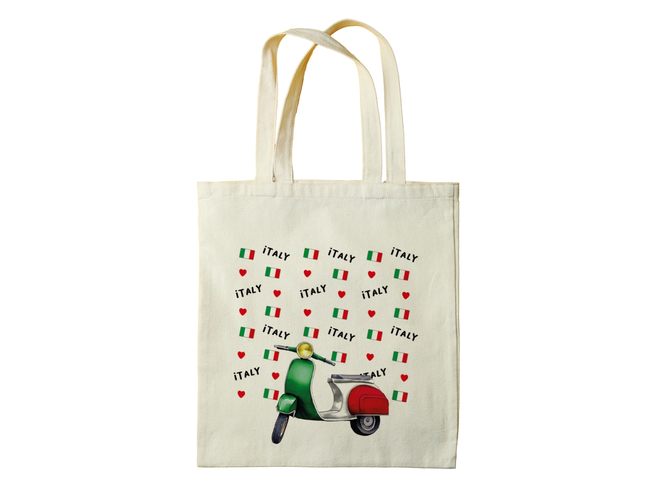 BORSA IN COTONE MOTO ITALIA 6340773 BORSA IN COTONE MOTO ITALIA 6340773