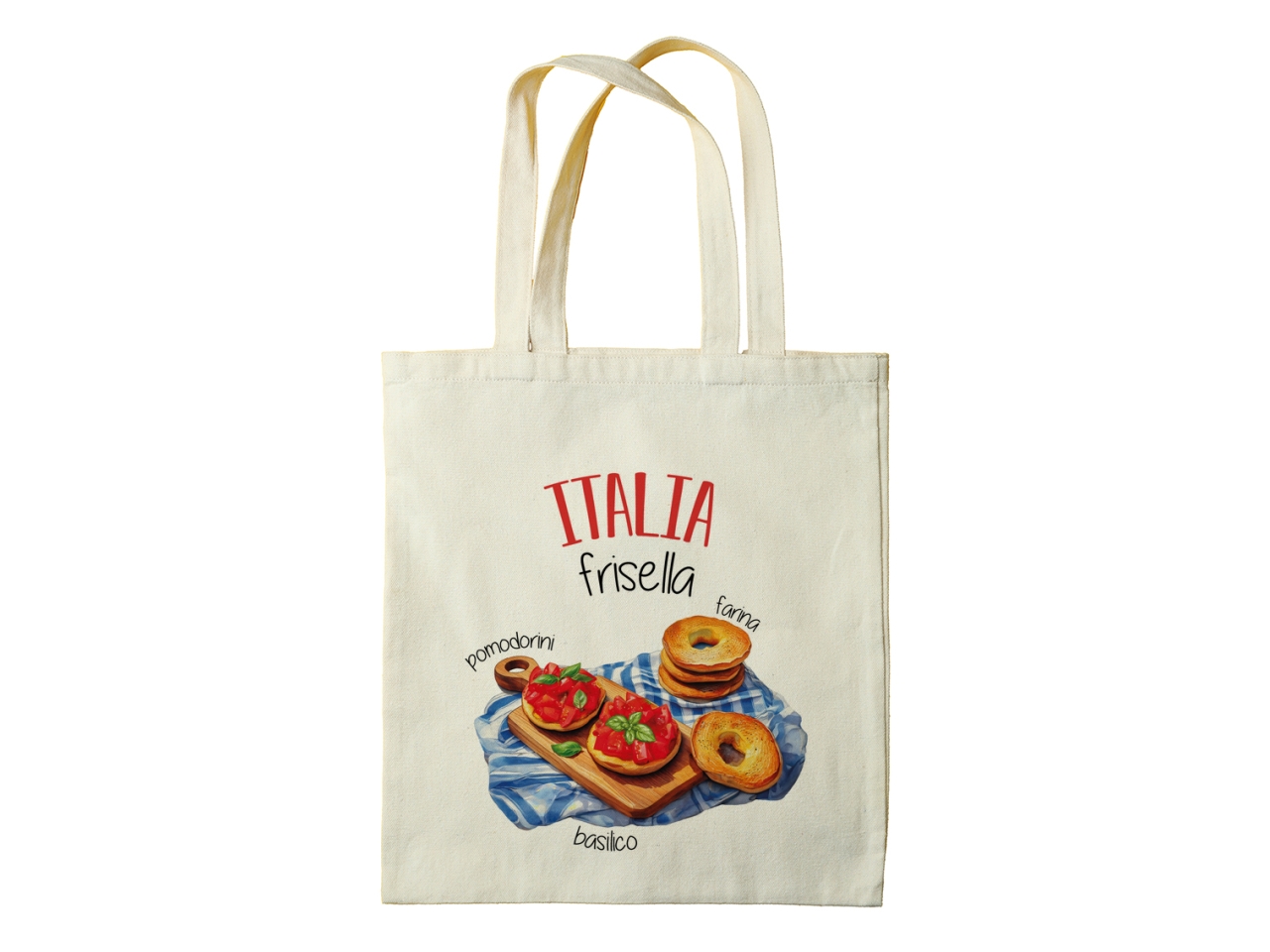 BORSA IN COTONE FRISELLA ITALIA 6340812 BORSA IN COTONE FRISELLA ITALIA 6340812