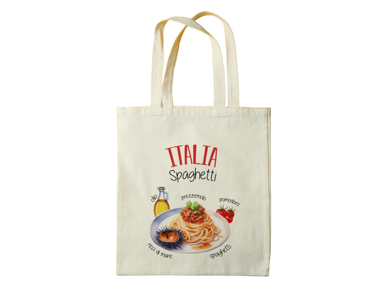 BORSA IN COTONE SPAGHETTI ITALIA 6340815 BORSA IN COTONE SPAGHETTI ITALIA 6340815