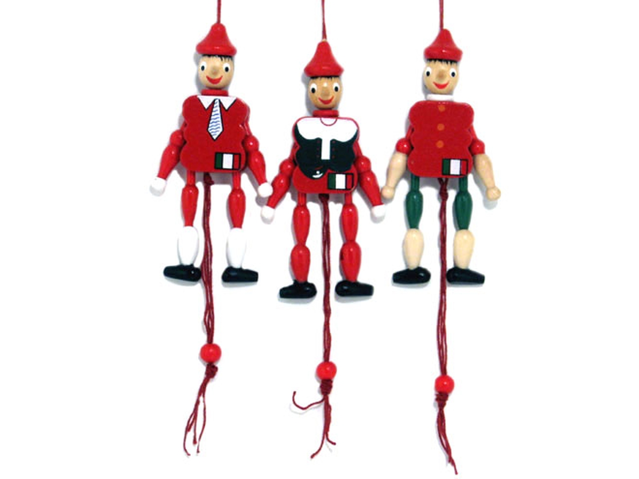 MARIONETTE PINOCCHIO IN LEGNO IN 3 ASS. 6380346
