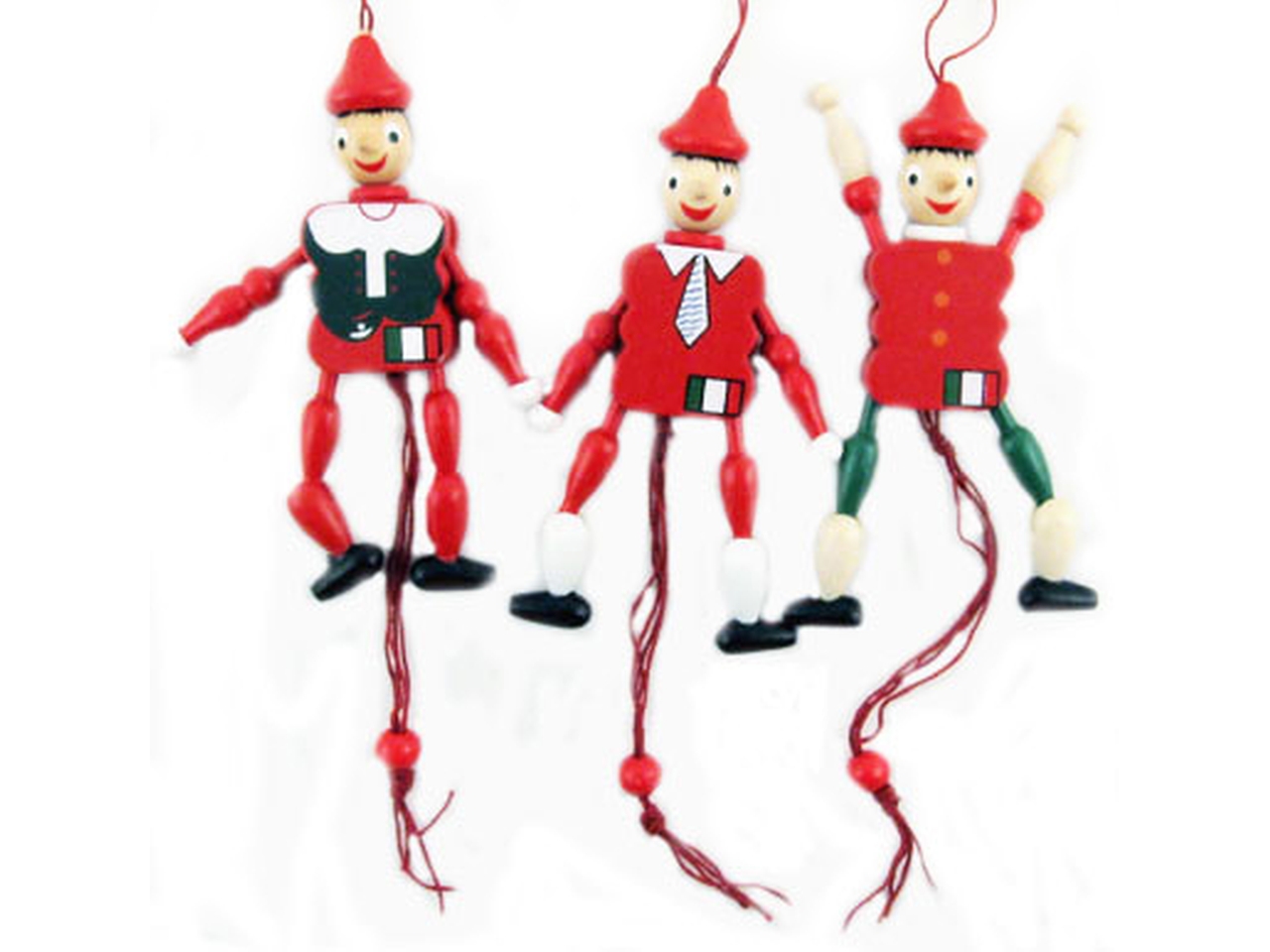 MARIONETTE PINOCCHIO LEGNO 20CM IN 3 ASS. 6380353