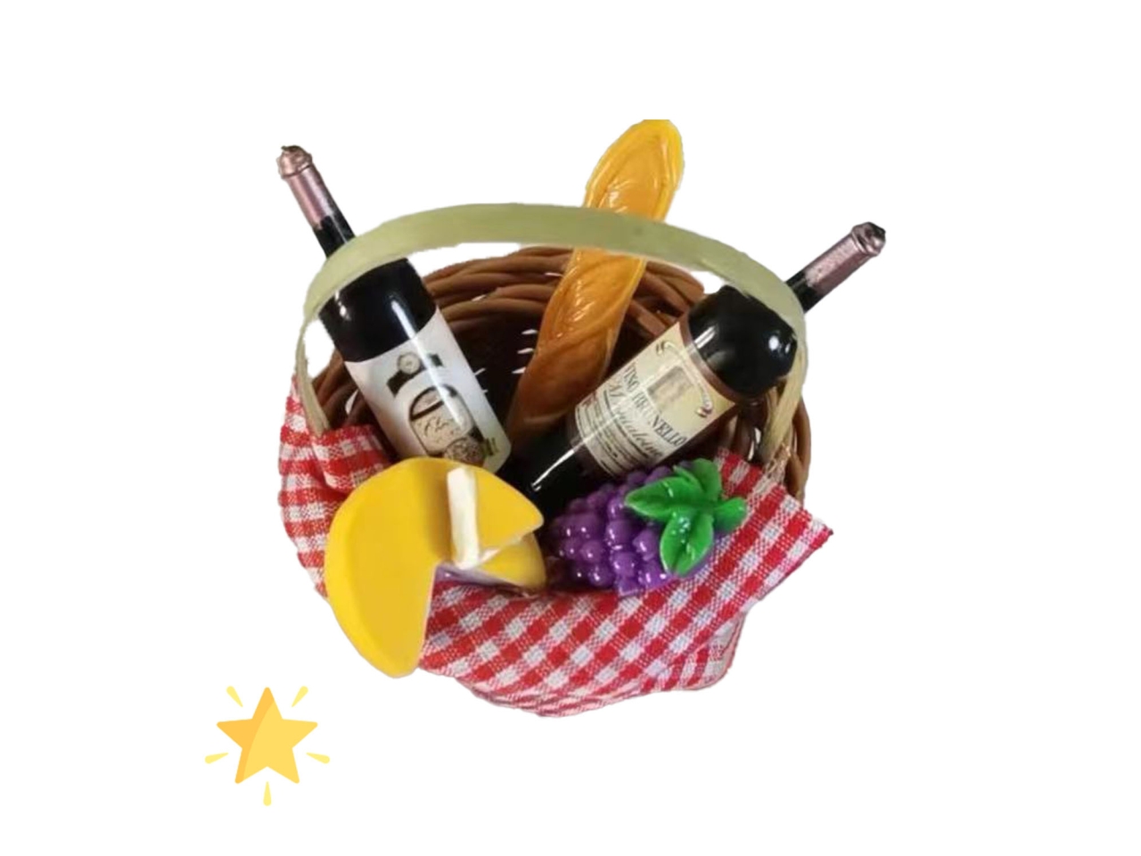MAGNETE CESTINO VINI TOSCANA 7380434