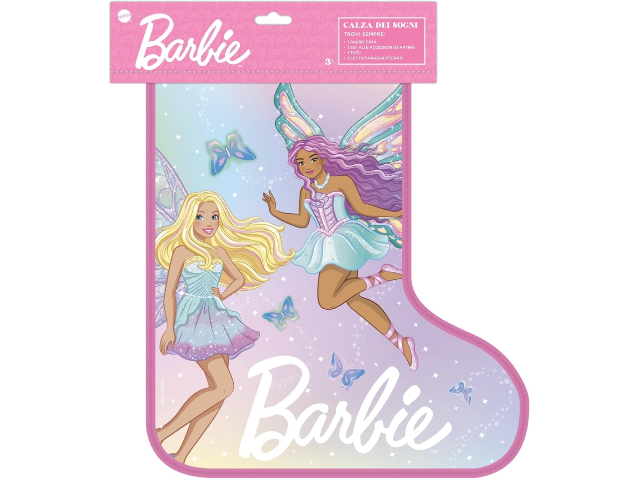 CALZA BARBIE XMAS SOCK 2026 JNB75 $ CALZA BARBIE XMAS SOCK 2026 JNB75 $