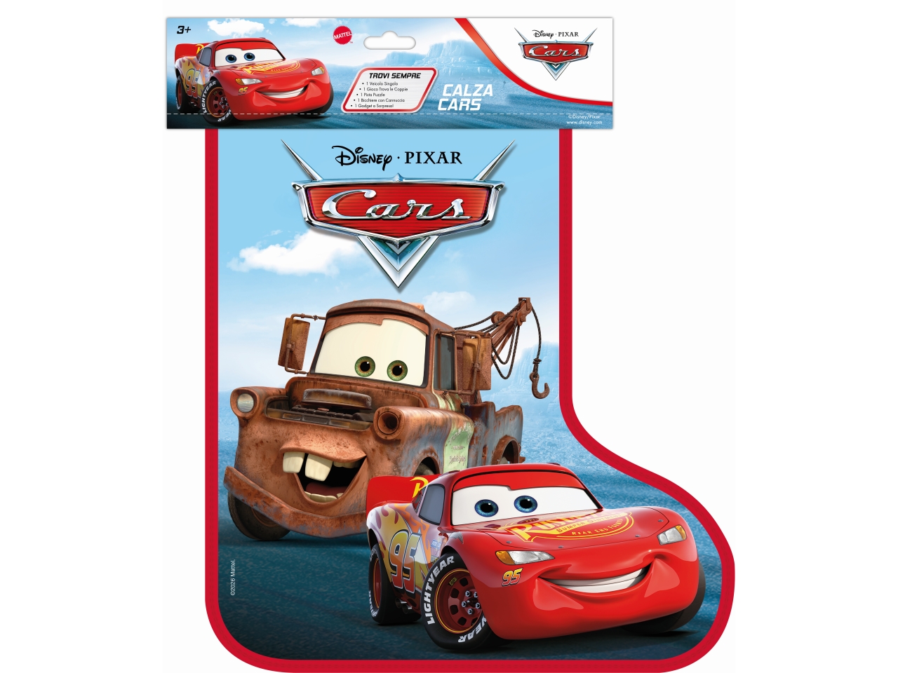 CALZA CARS XMAS SOCK 2026 JNB76 $ CALZA CARS XMAS SOCK 2026 JNB76 $