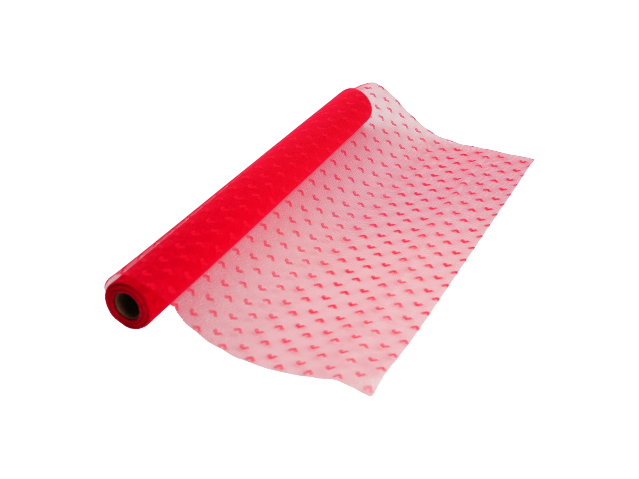 BOBINA LACE C/CUORI 48CMX5MT ROSSO A31057_02