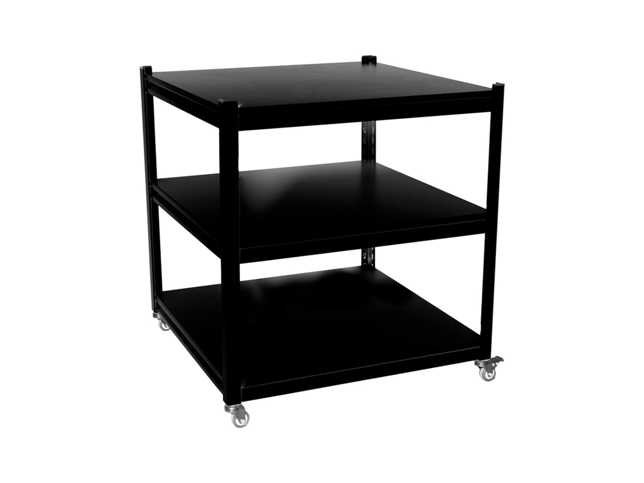 SCAFFALE METALLO 80X80X80CM NERO 143094