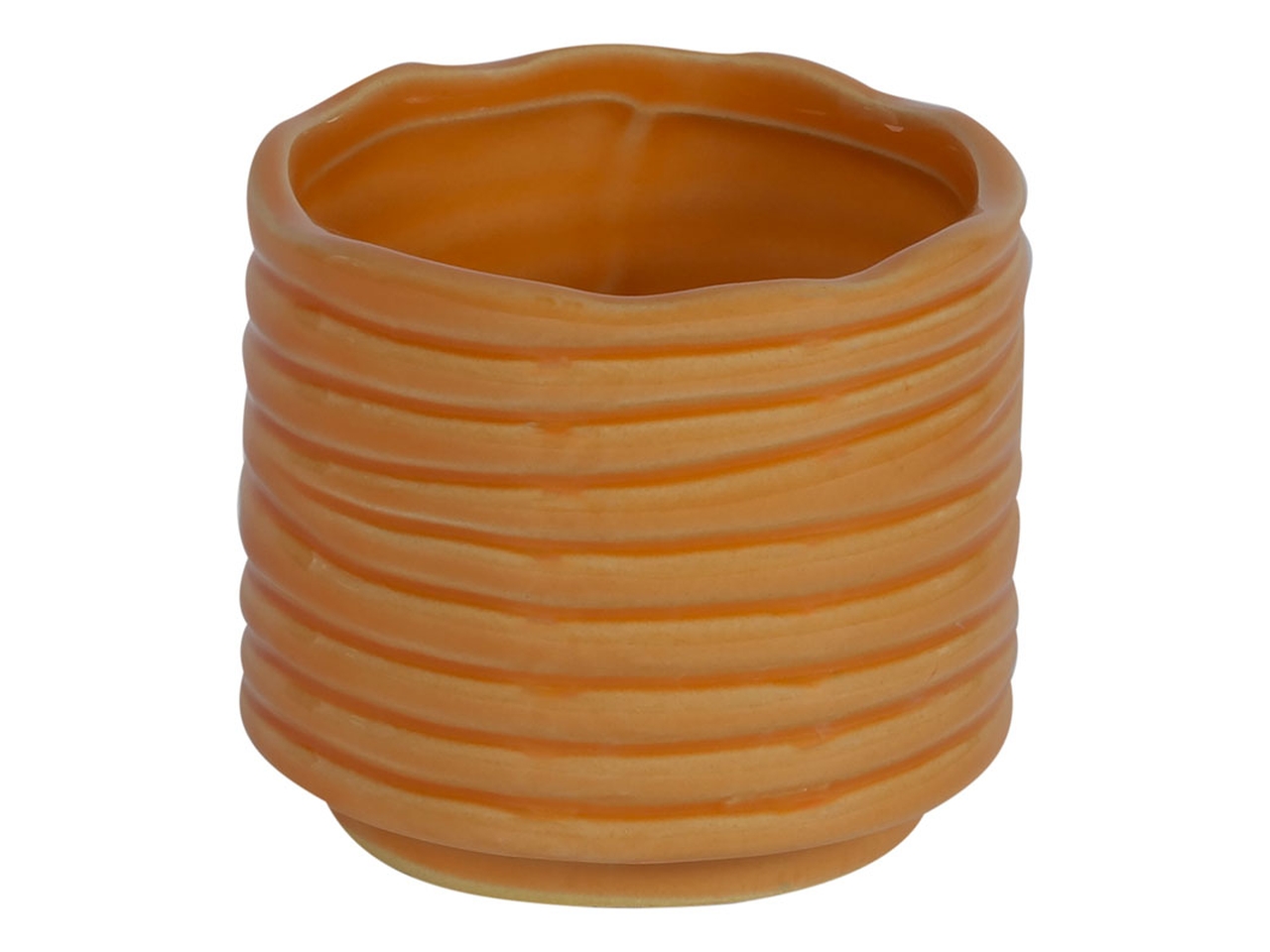 VASO CERAMICA D.9X8CM ARANCIO143239