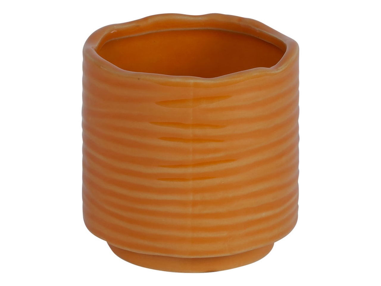 VASO CERAMICA D.11X11CM ARANCIO 143242