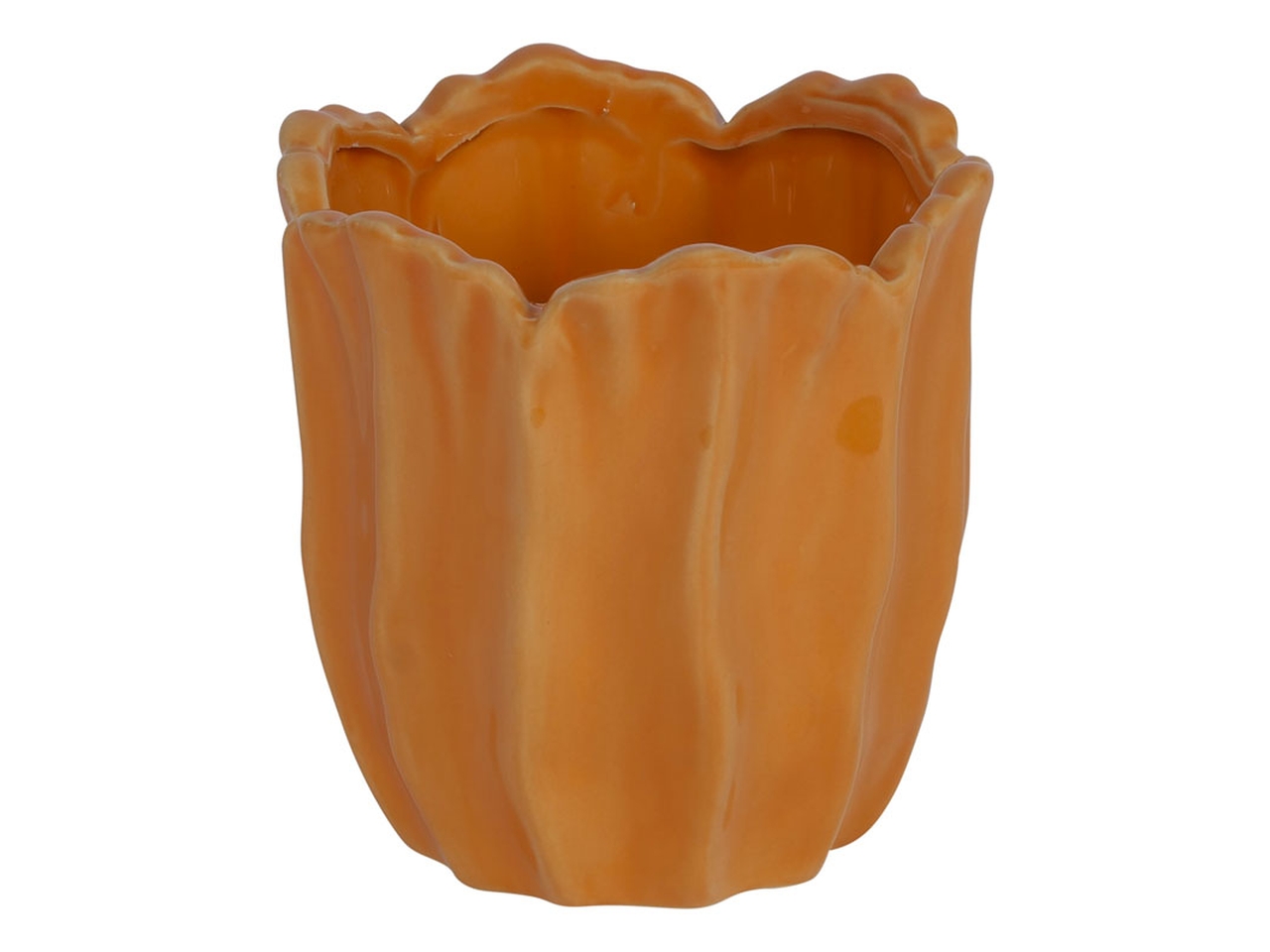 VASO CERAMICA D.11X11CM ARANCIO 143248