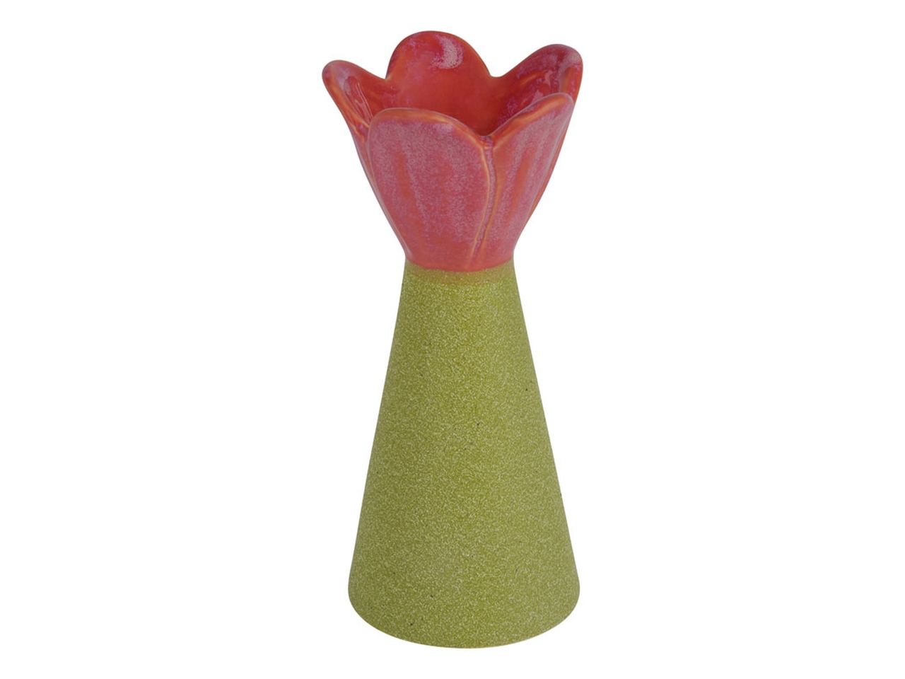 VASO TULIPANO CERAMICA D.6,5X15CM FUCSIA 143544