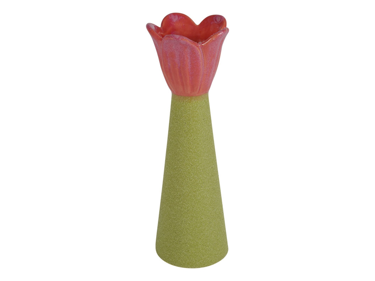 VASO TULIPANO CERAMICA D.7X21CM FUCSIA 143545