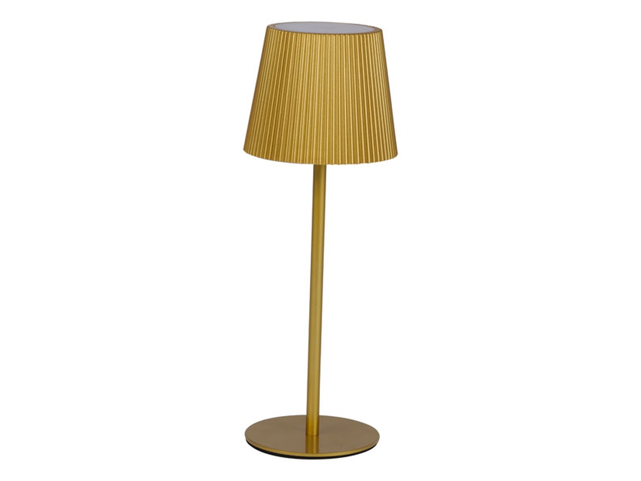 LAMPADA LED TOUCH METALLO/ABS 24CM ORO 143641