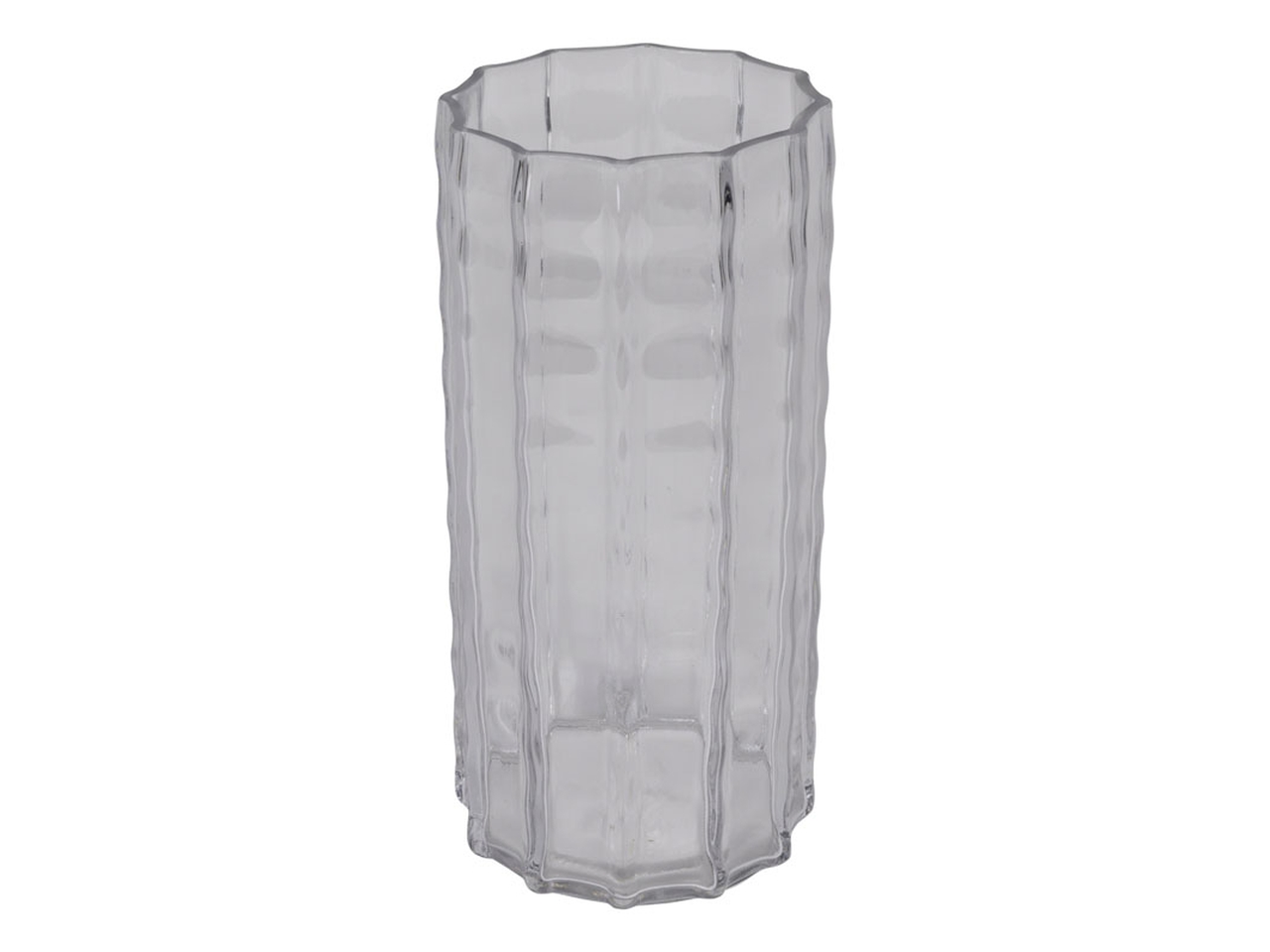 VASO VETRO D.12X25CM TRASPARENTE 143726