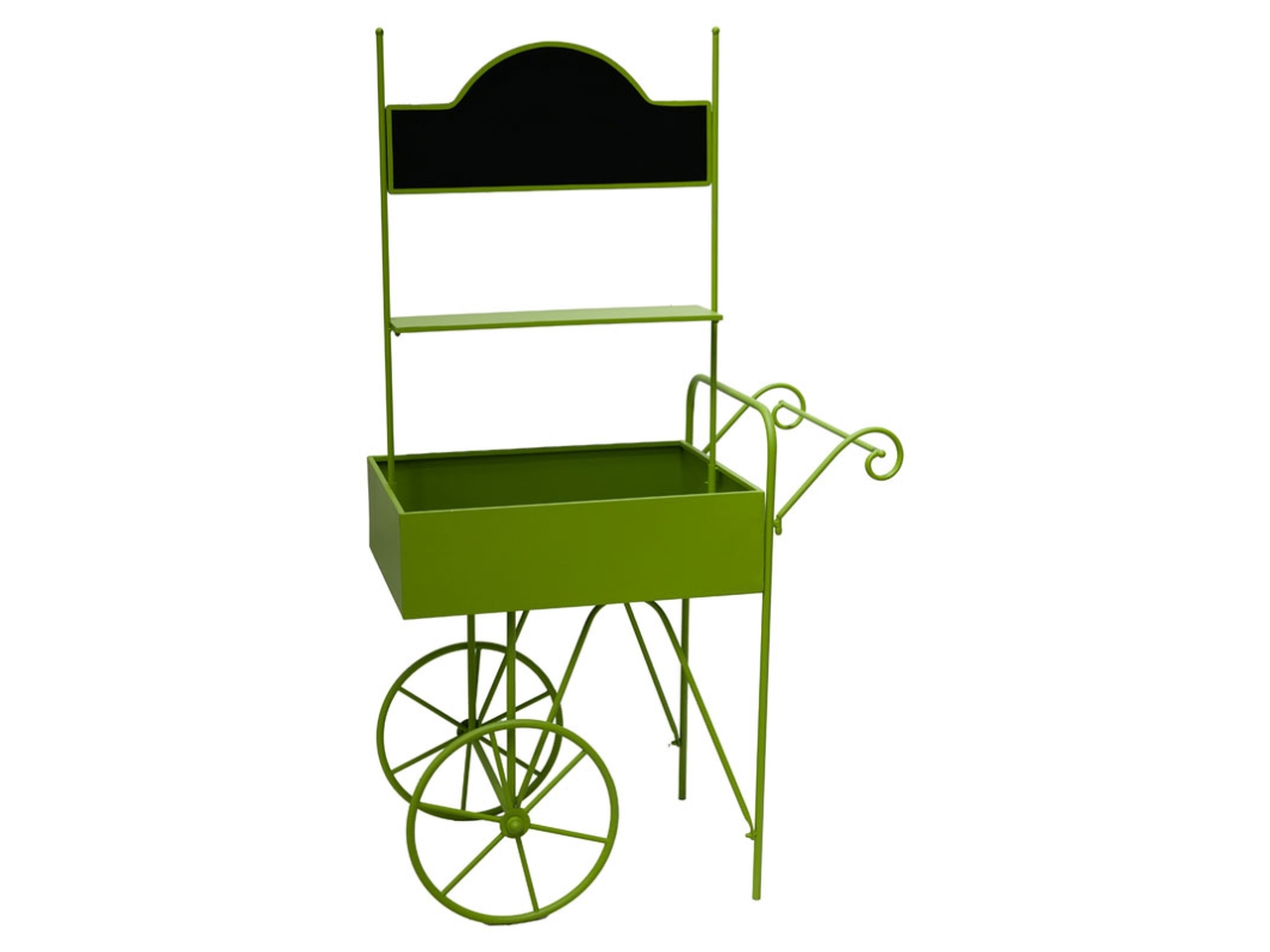 CARRETTO METALLO 93X53X163CM VERDE 144526