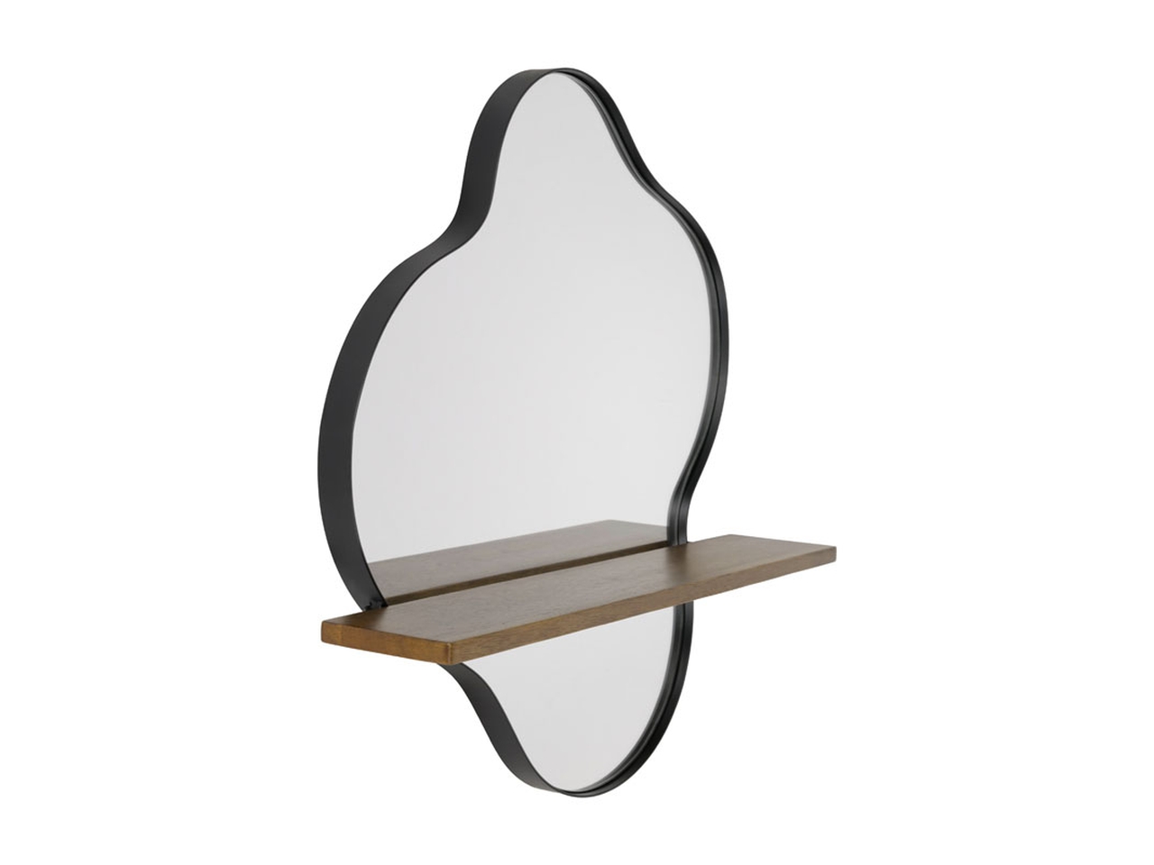 SPECCHIO DA MURO C/MENSOLA 56X60X14CM 144540