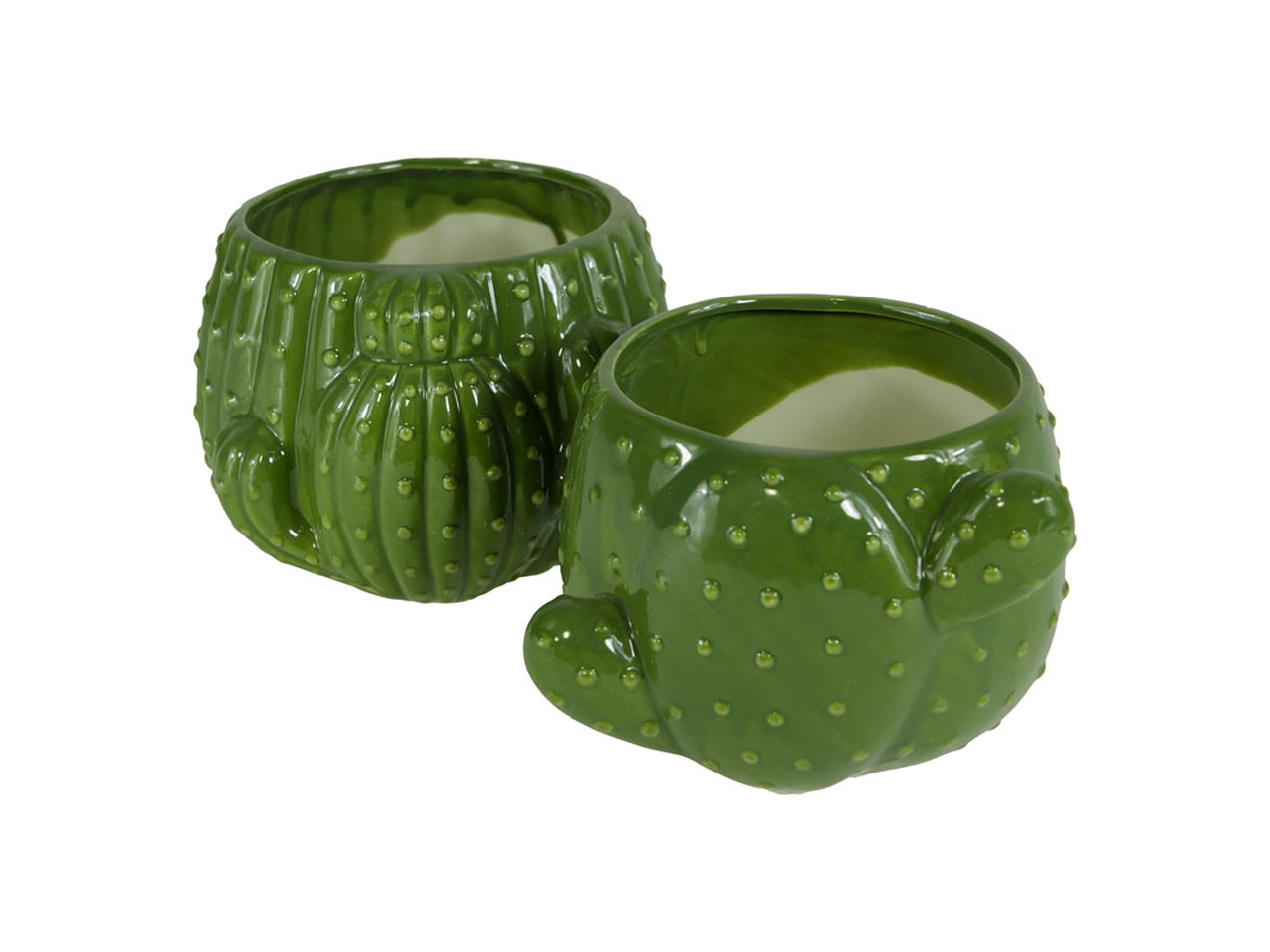 VASO CACTUS CERAMICA 15X13X10CM 2ASS. VERDE 144879 VASO CACTUS CERAMICA 15X13X10CM 2ASS. VERDE 144879