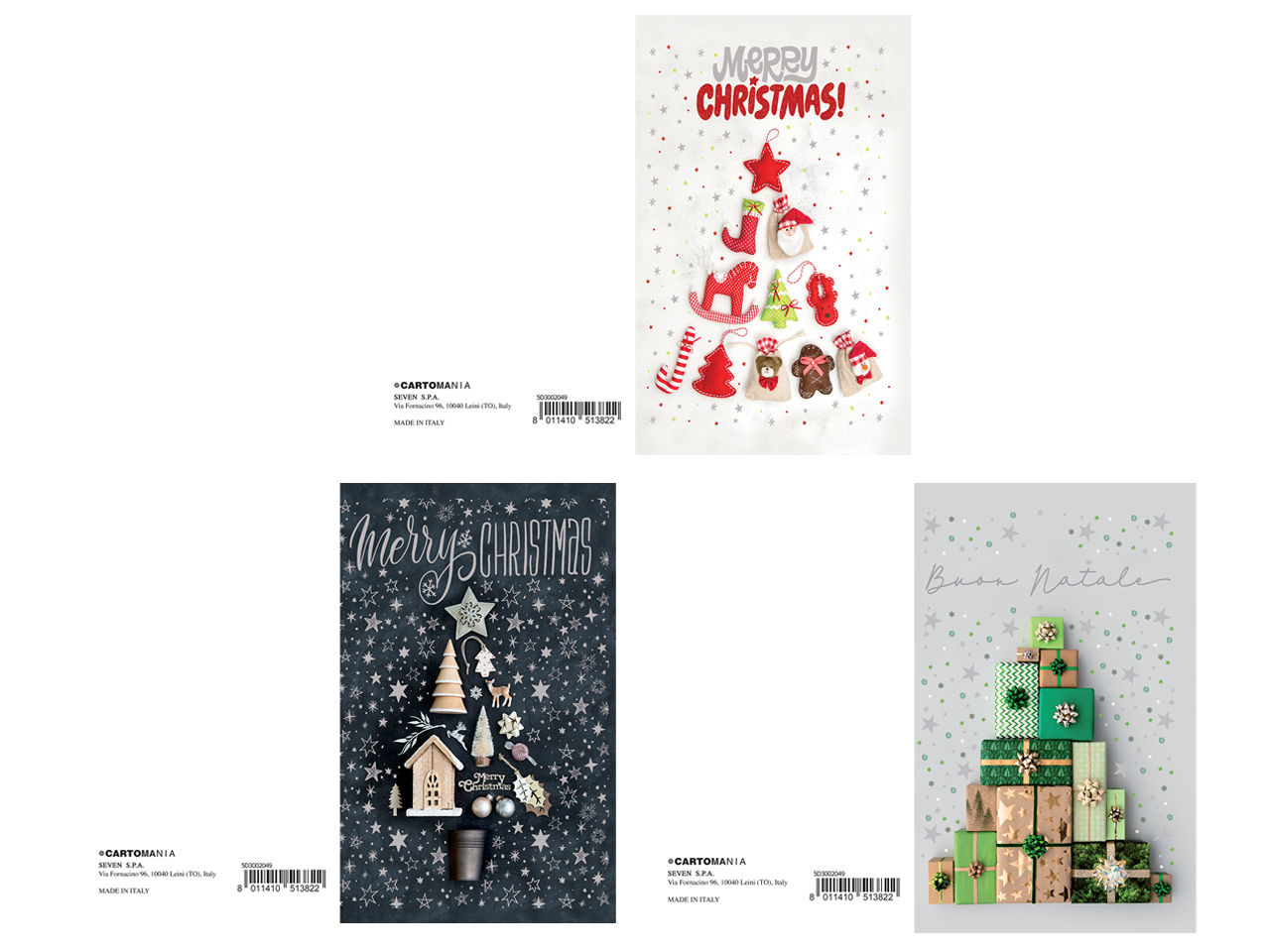 BIGLIETTO SMALL 9X14 CARTOMANIA 5D3002049-000
