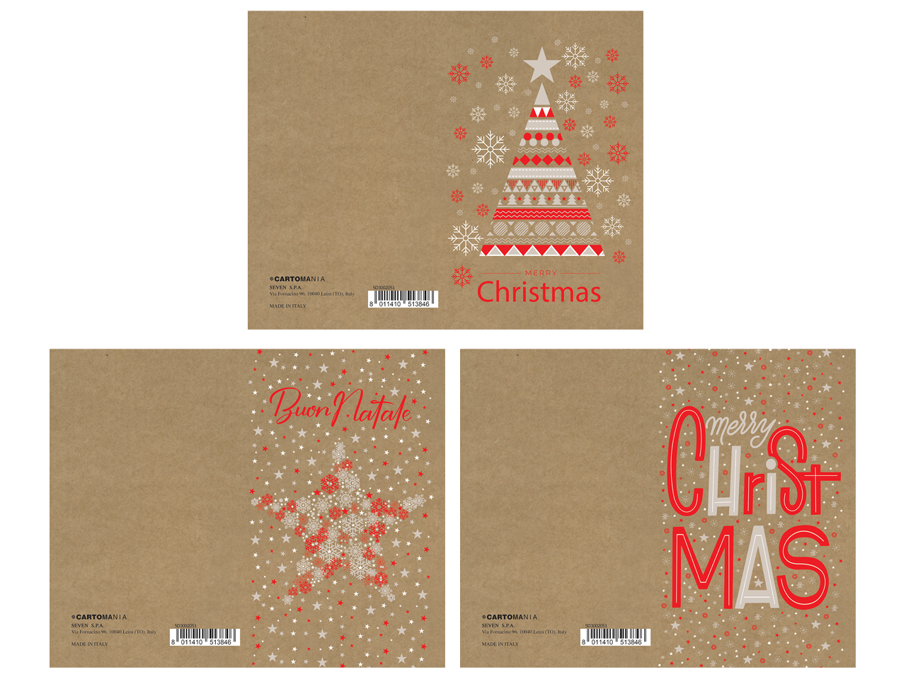 BIGLIETTO SMALL 9X14 CARTOMANIA 5D3002051-000