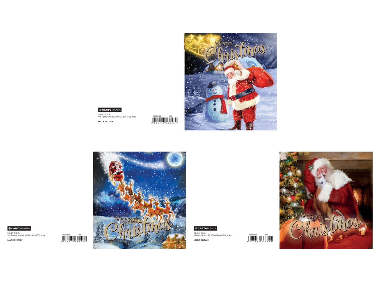 BIGLIETTO 11X11 VINTAGE CARTOMANIA 5D30021B8-000