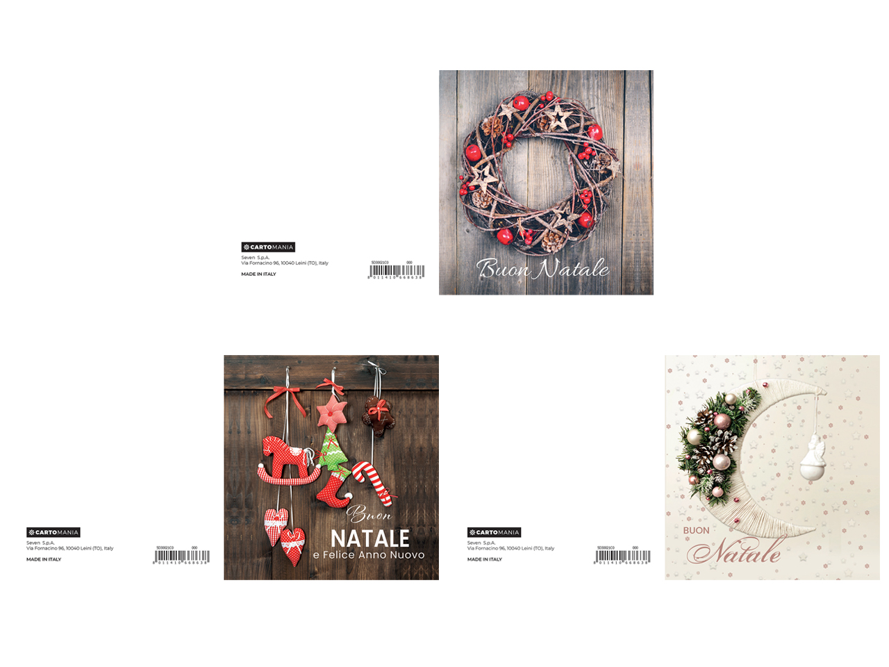 BIGLIETTO 11X11 FOTOGR. CARTOMANIA 5D30021C0-000