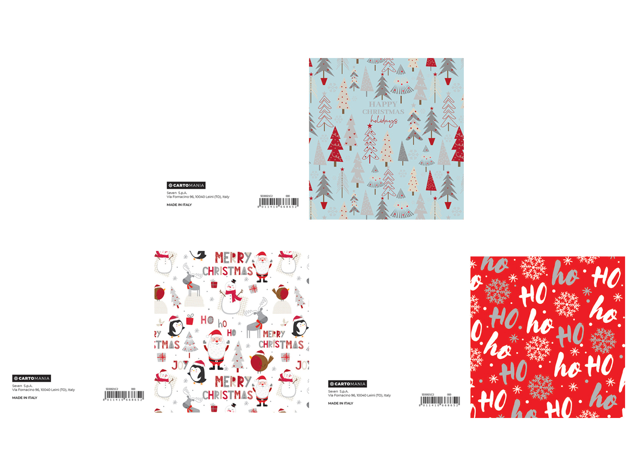 BIGLIETTO 11X11 PATTERN CARTOMANIA 5D30021C2-000