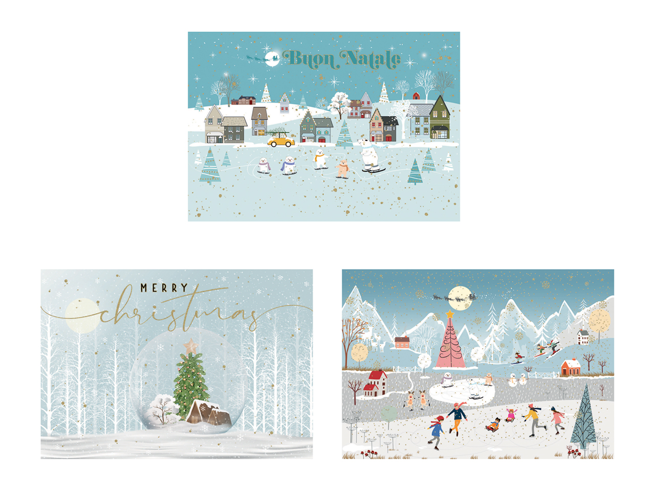 BIGLIETTO 9X14 LANDSCAPE CARTOMANIA 90D302477-000