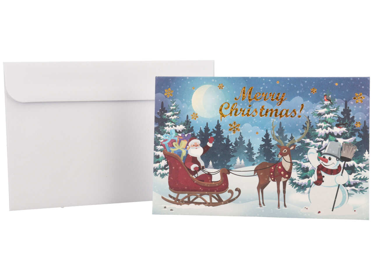 BIGLIETTO 11,5X17,5 BABBO SLITTA 90D302494-000