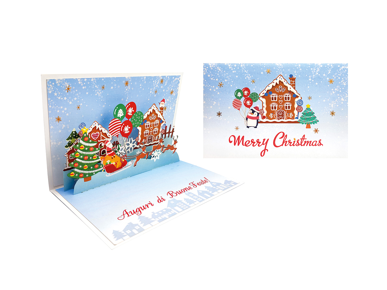 BIGLIETTO 11,5X17,5 CASA PINGUINO 90D312401-000