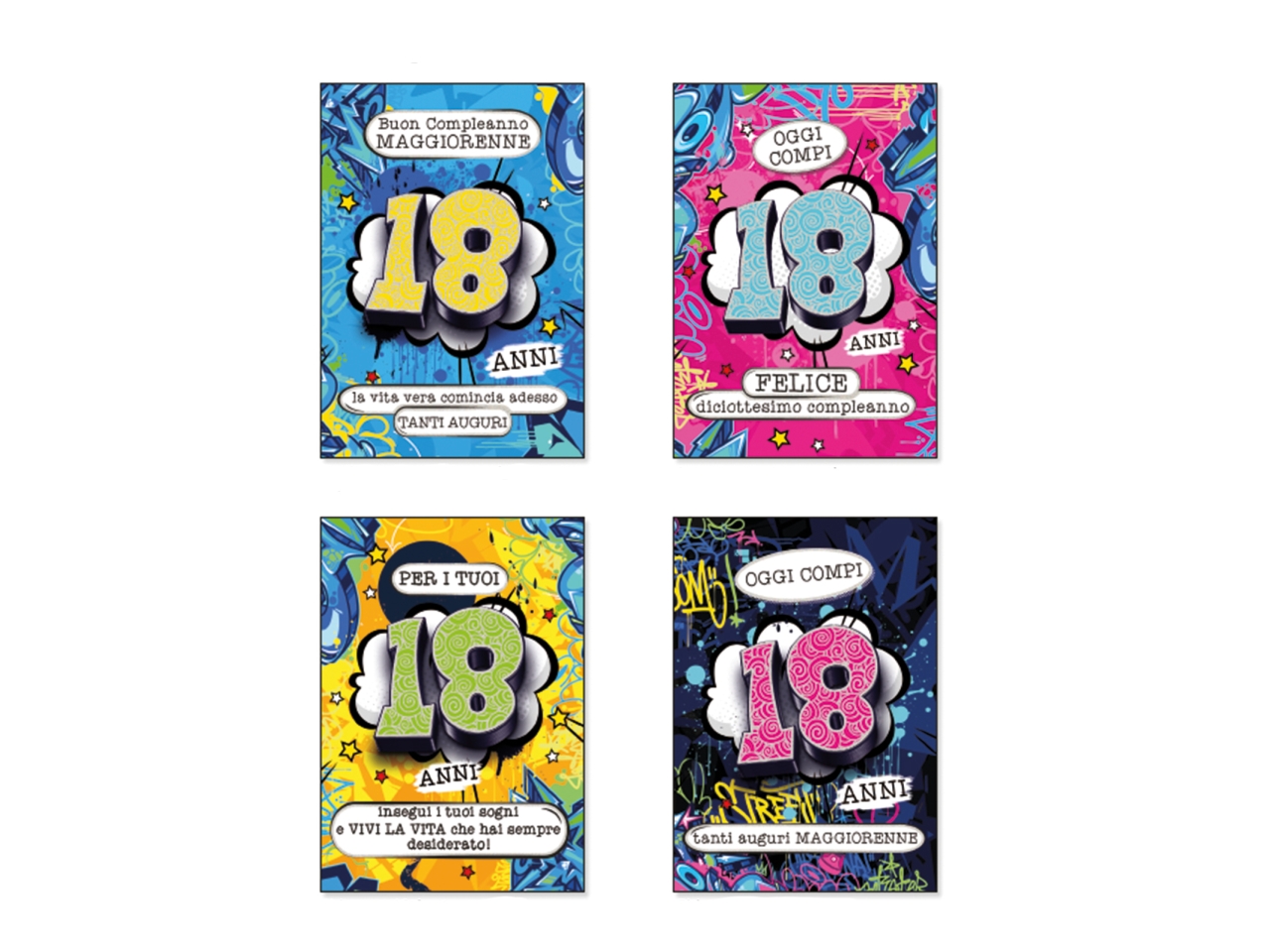 BIGLIETTO SPECIAL 18 CARTOMANIA 90D312430-000