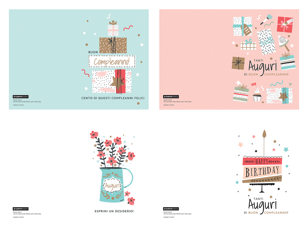 BIGLIETTO COMPLEANNO RILIEVO CARTOM. 50D322201-000 BIGLIETTO COMPLEANNO RILIEVO CARTOM. 50D322201-000