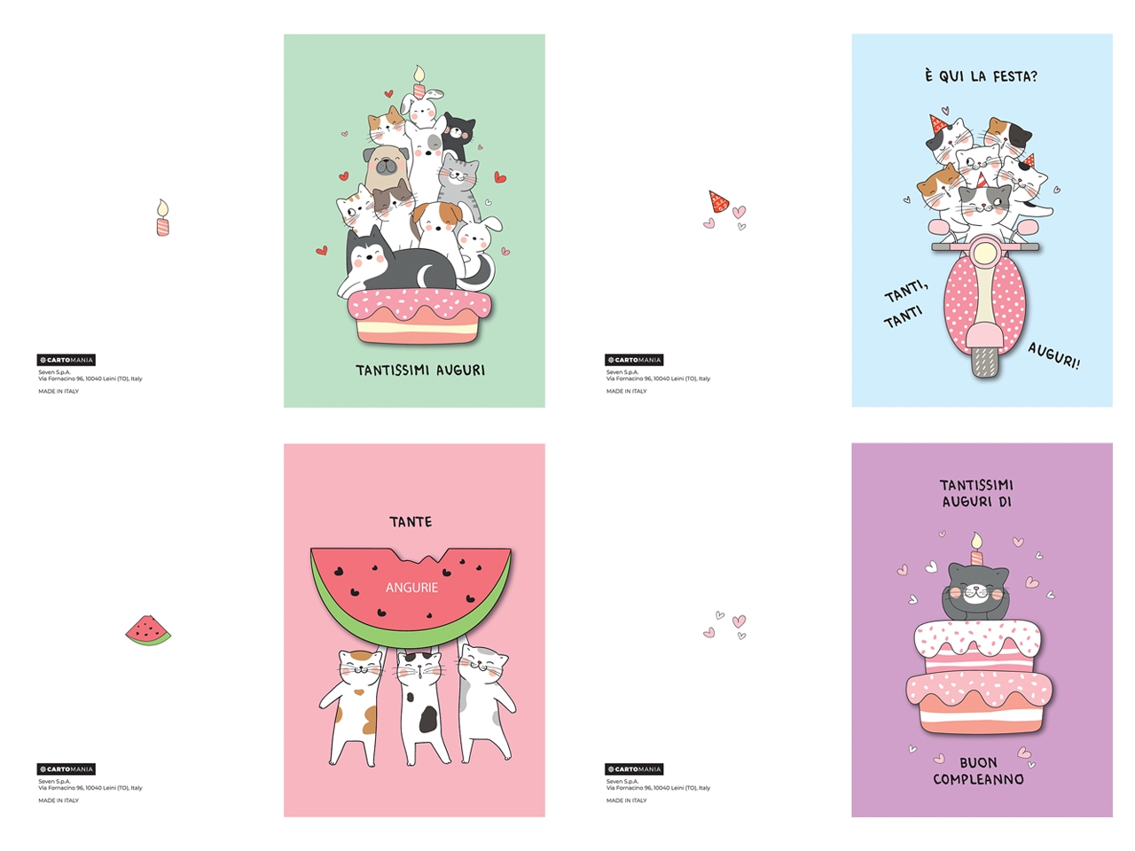 BIGLIETTO COMPLEANNO 3D CARTOMANIA 50D322207-000