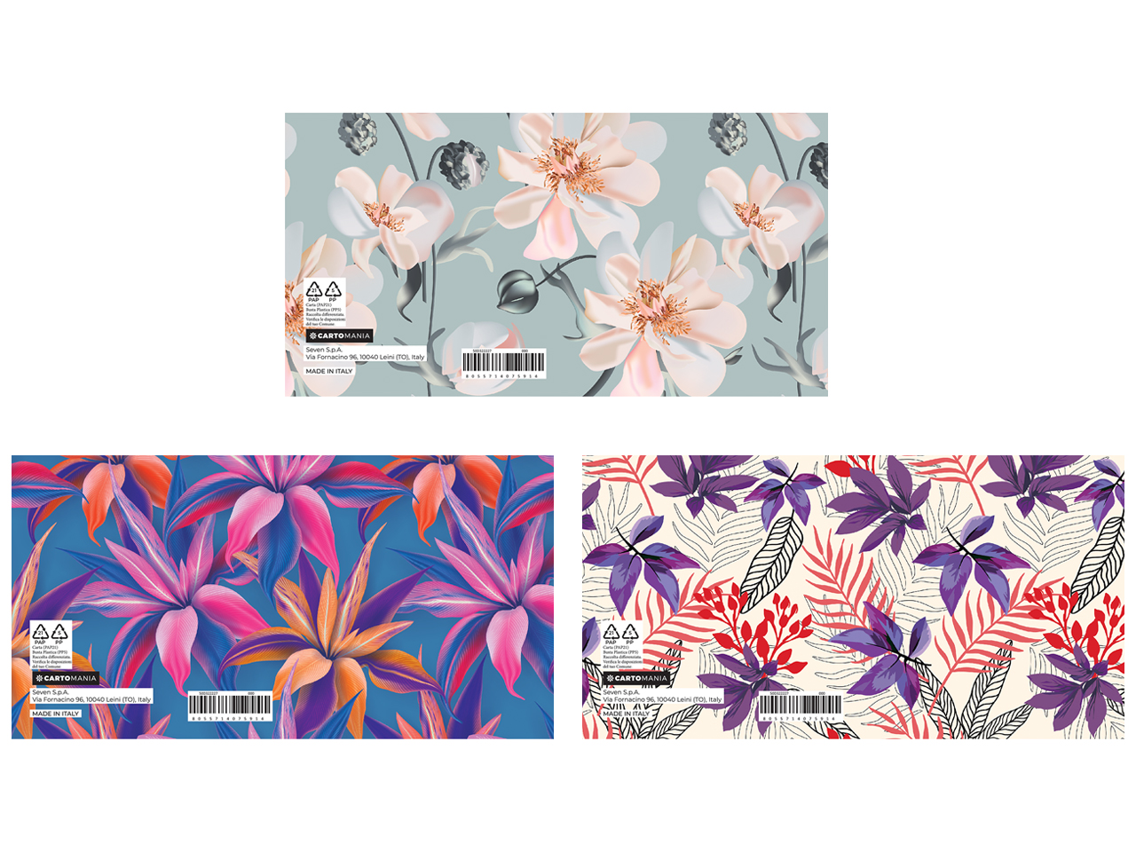 BIGLIETTO 11X11 FLOWER CARTOMANIA 50D322227-000