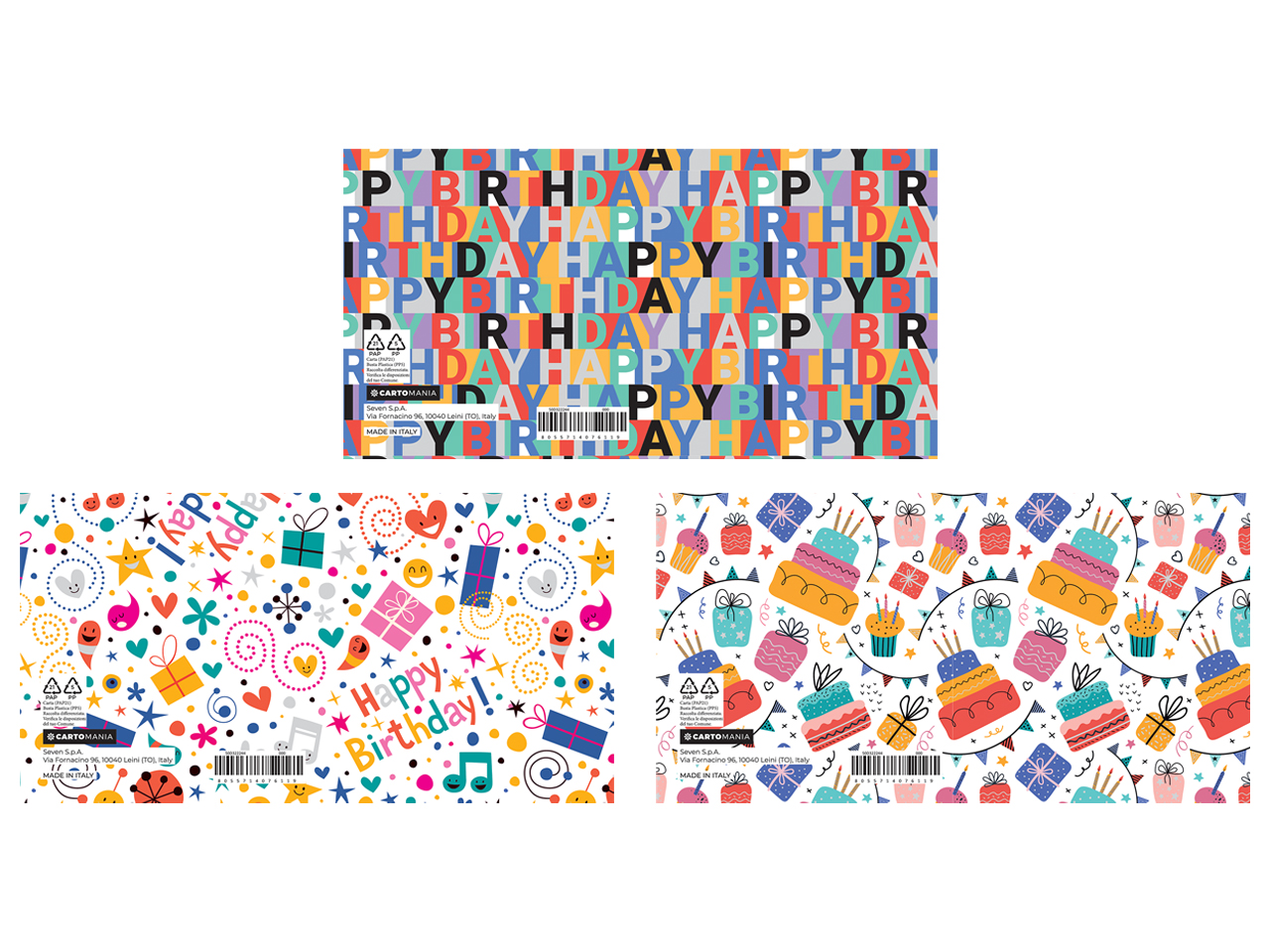 BIGLIETTO 11X11 PATTERN CARTOMANIA 50D322244-000