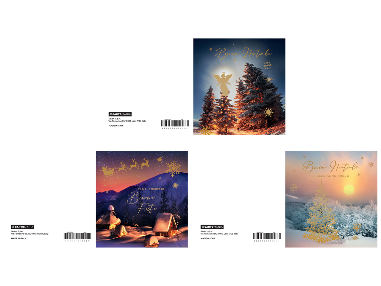 BIGLIETTO 11X11 LANDSCAPE CARTOMANIA 50D302292-000