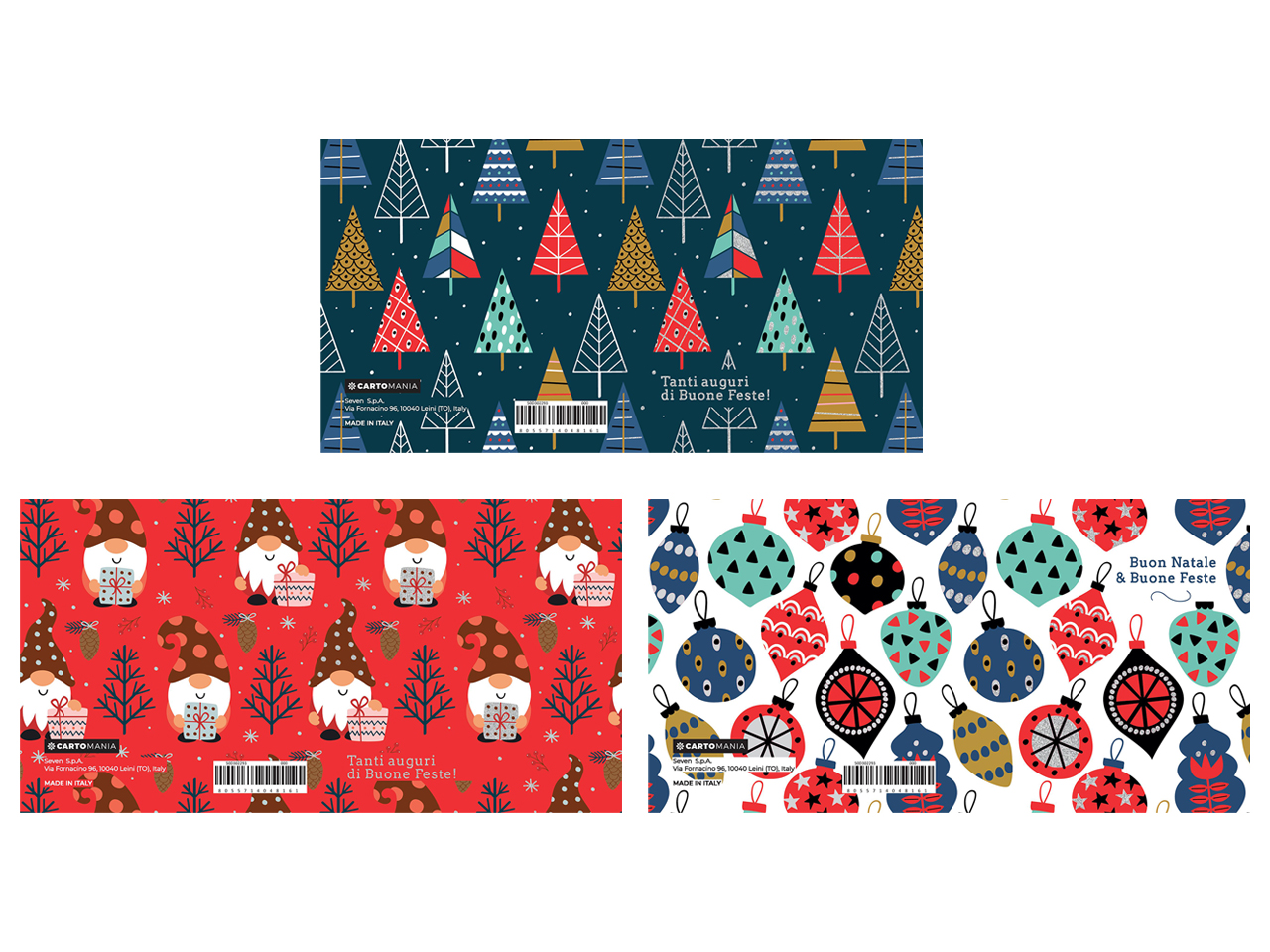 BIGLIETTO 11X11 PATTERN CARTOMANIA 50D302293-000
