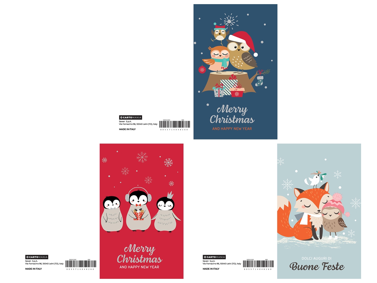 BIGLIETTO 9X14 CARTOON CARTOMANIA 50D312202-000