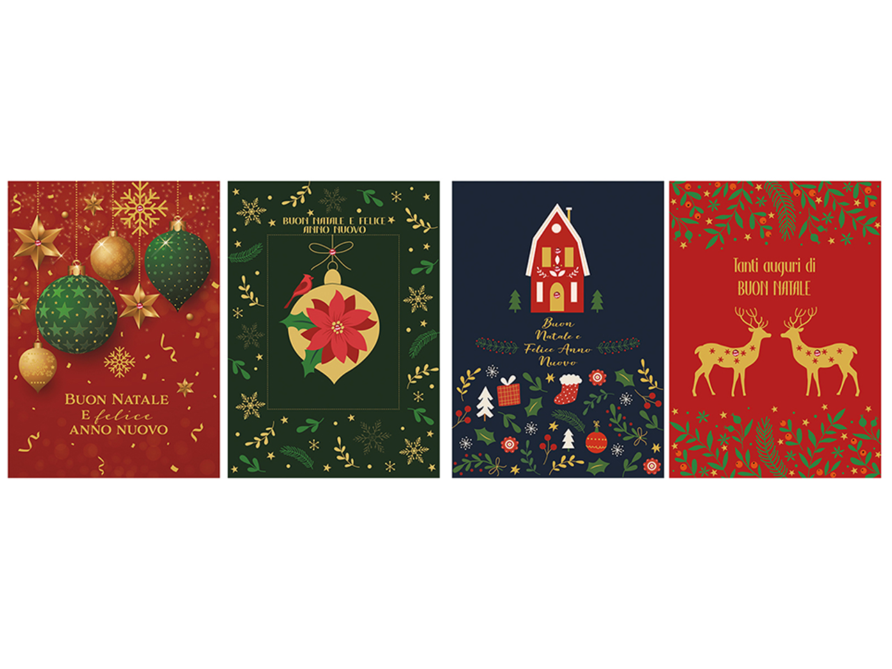 BIGLIETTO NATALE RILIEVO CARTOMANIA 90D302522-000