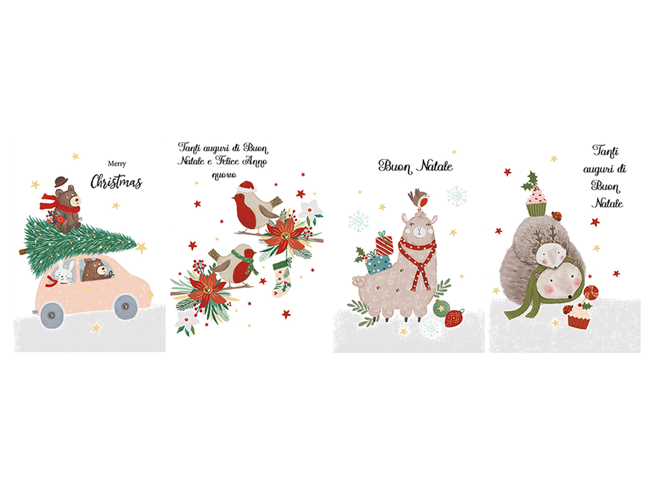 BIGLIETTO NATALE CARTOON CARTOMANIA 90D302531-000