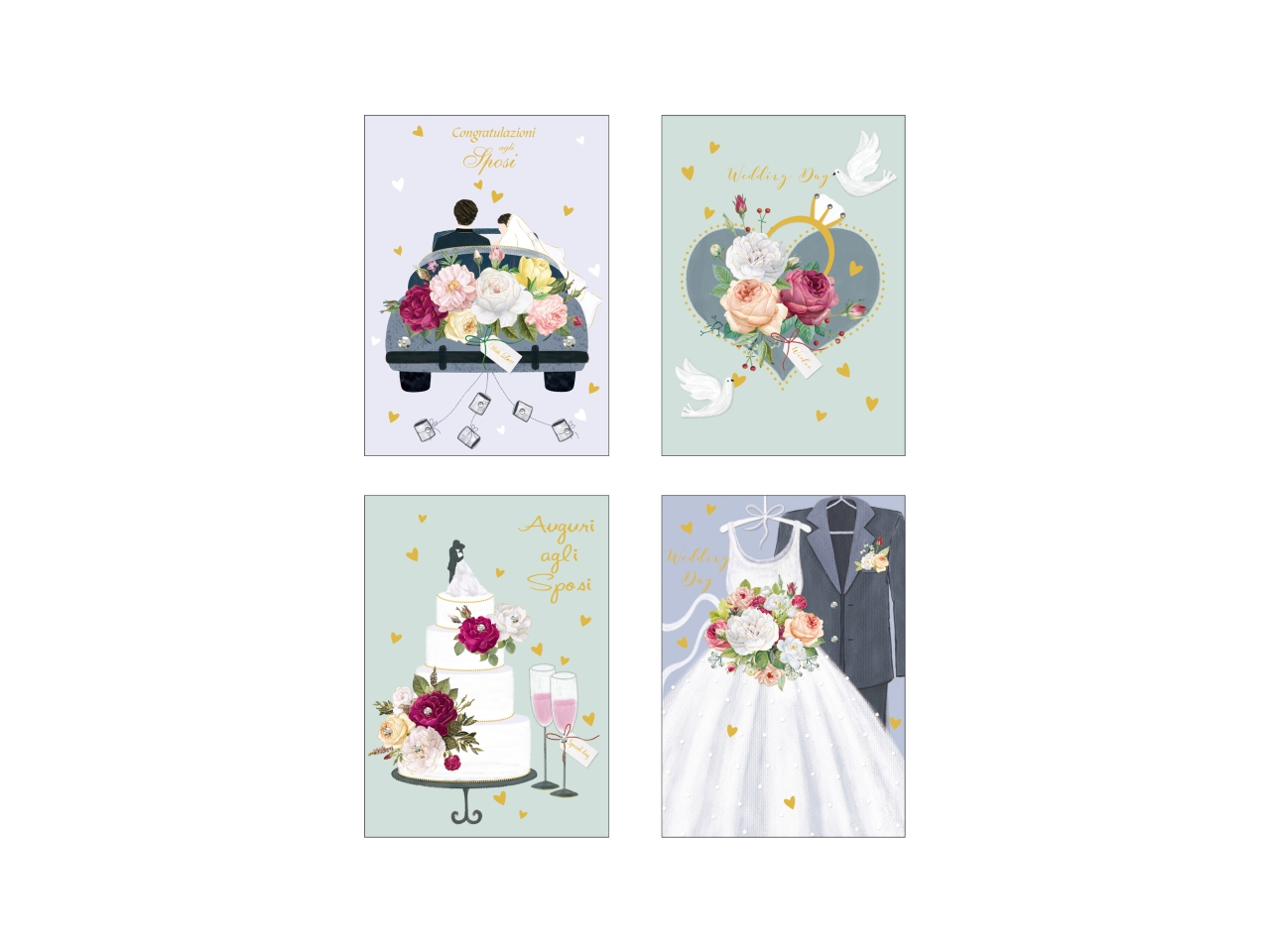 BIGLIETTO MATRIMONIO WISHING MAGIC 90D302585-000 BIGLIETTO MATRIMONIO WISHING MAGIC 90D302585-000