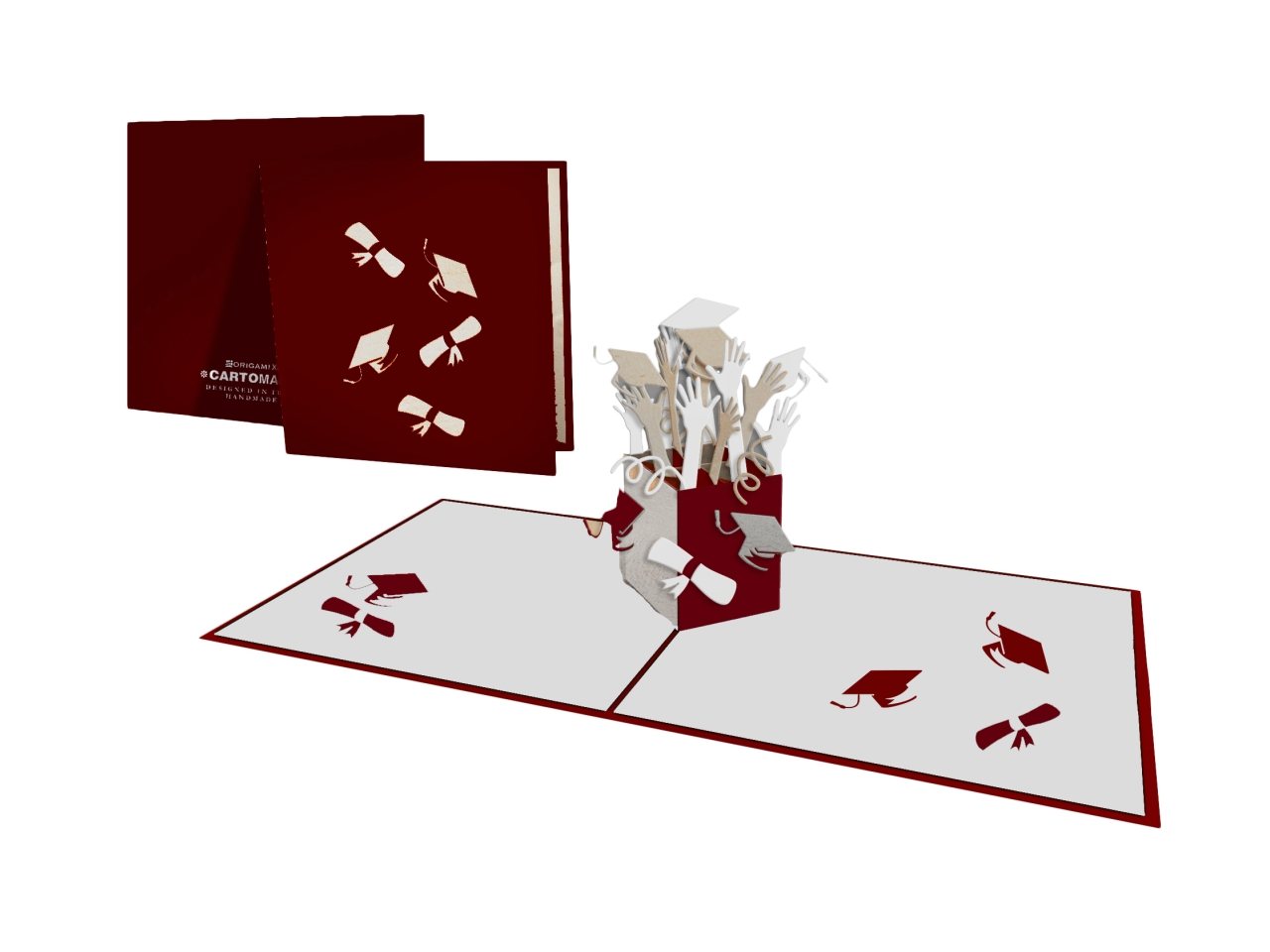 BIGLIETTO LAUREA 3D CARTOMANIA 3D 5D30019A8-000 BIGLIETTO LAUREA 3D CARTOMANIA 3D 5D30019A8-000