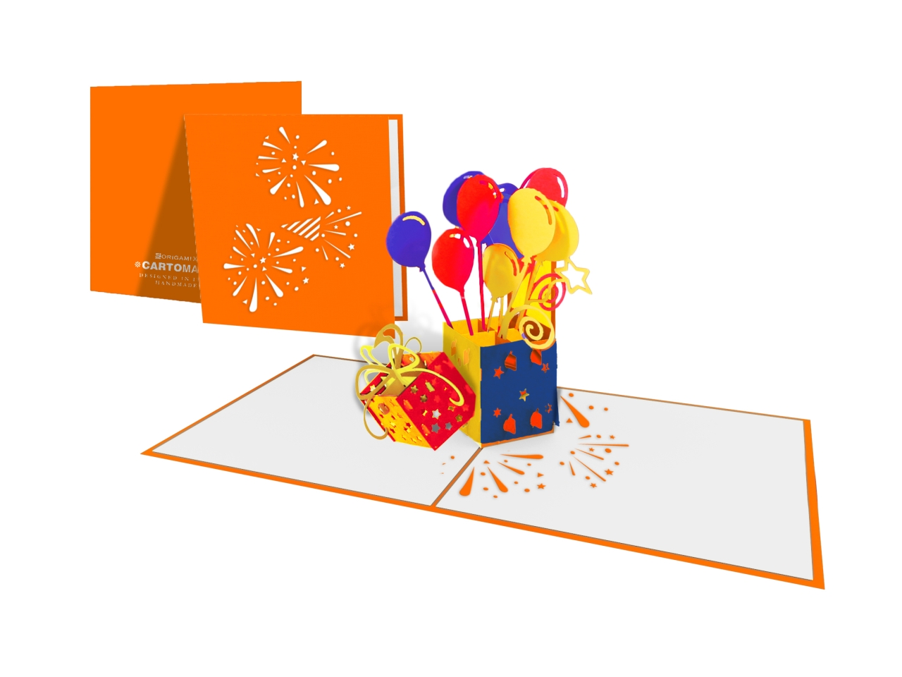 BIGLIETTO COMPLEANNO 3D CARTOMAN. 3D 5D30019A9-000